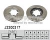 NIPPARTS J3300317 Brake Disc